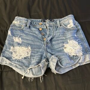 Hollister High Waist Jean shorts size 1 (25)
